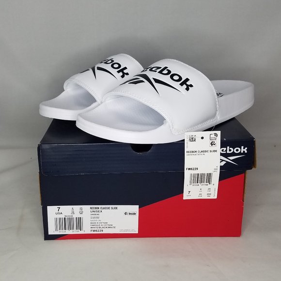 NEW Reebok Classic Slides - Men 7 | Women 8 - FW6229 main image 14
